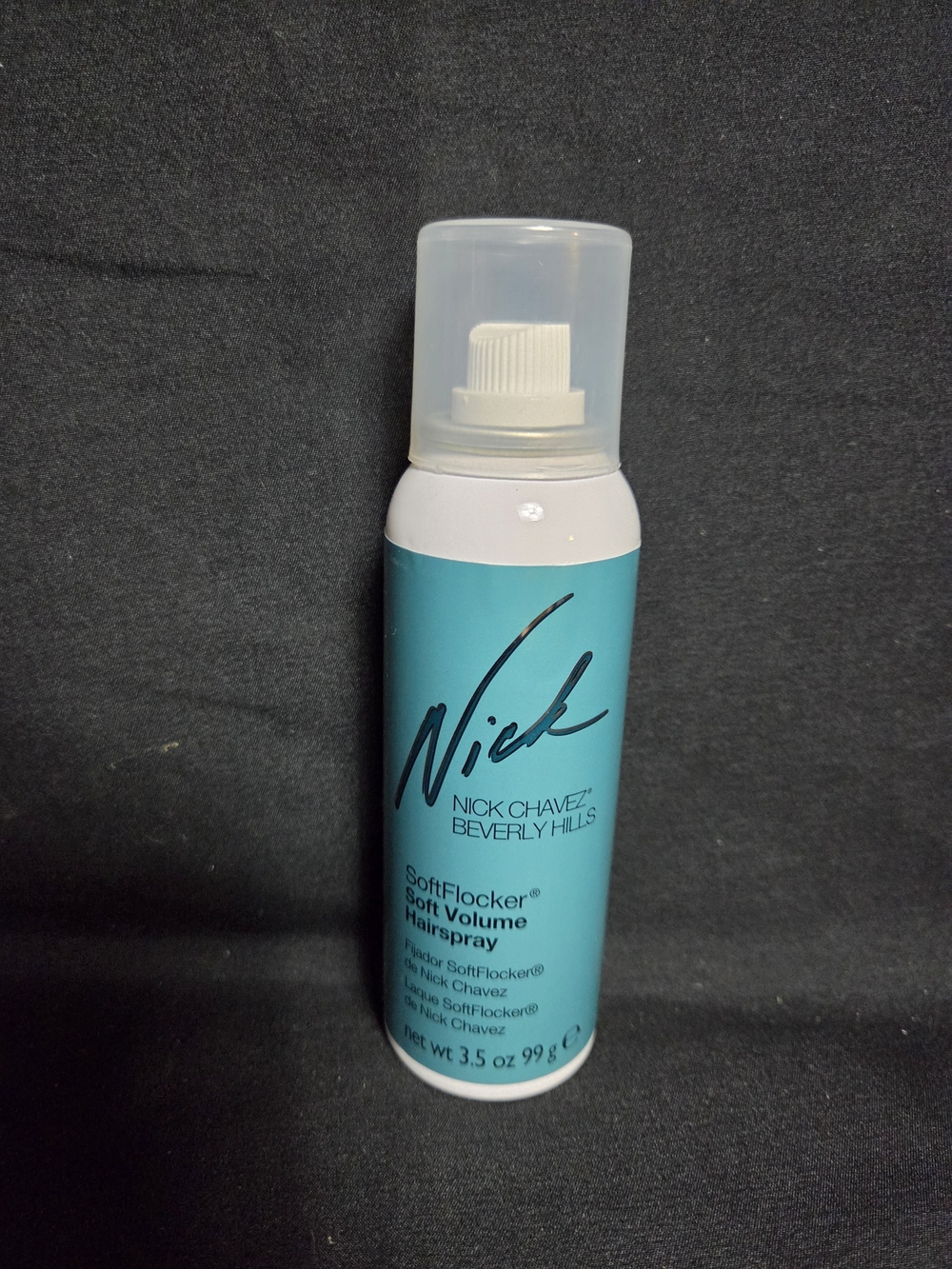 Nick Chavez SoftFlocker Soft Volume Hairspray - 3.5 oz / 99g - Discontinued